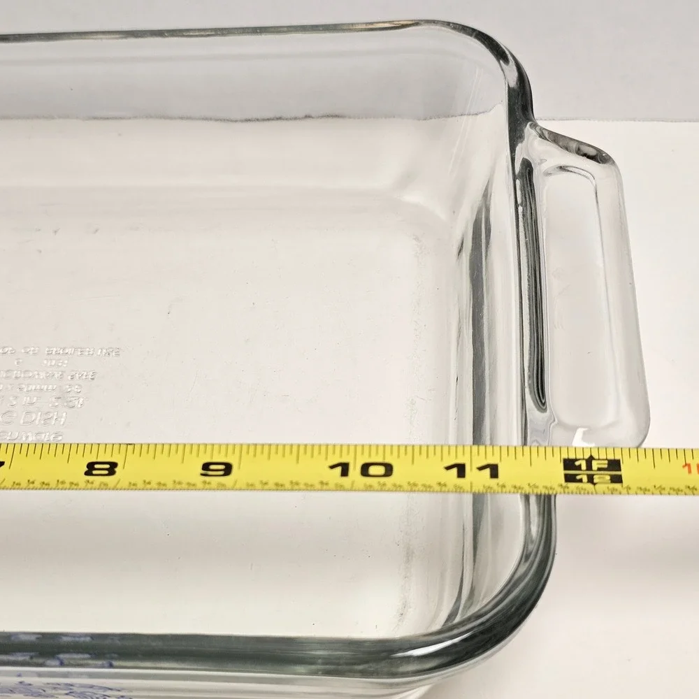 Vintage 1994‎ Anchor Hocking Pillsbury Doughboy Glass Baking Dish  2Qt Roaster